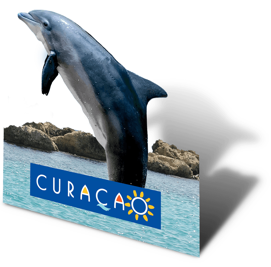 Curaçao Infomart display