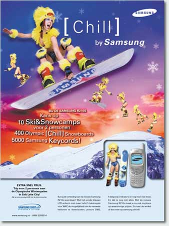 Samsung advertentie