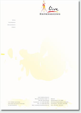 Stichting V.O. briefpapier